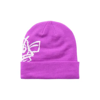 BURTON Acrylic, Polyamide, Elastane Beanies Unisex Purple/Black
