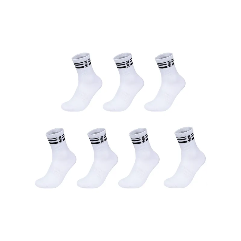 PEAK Mid Calf Socks Unisex 7 Pack-0