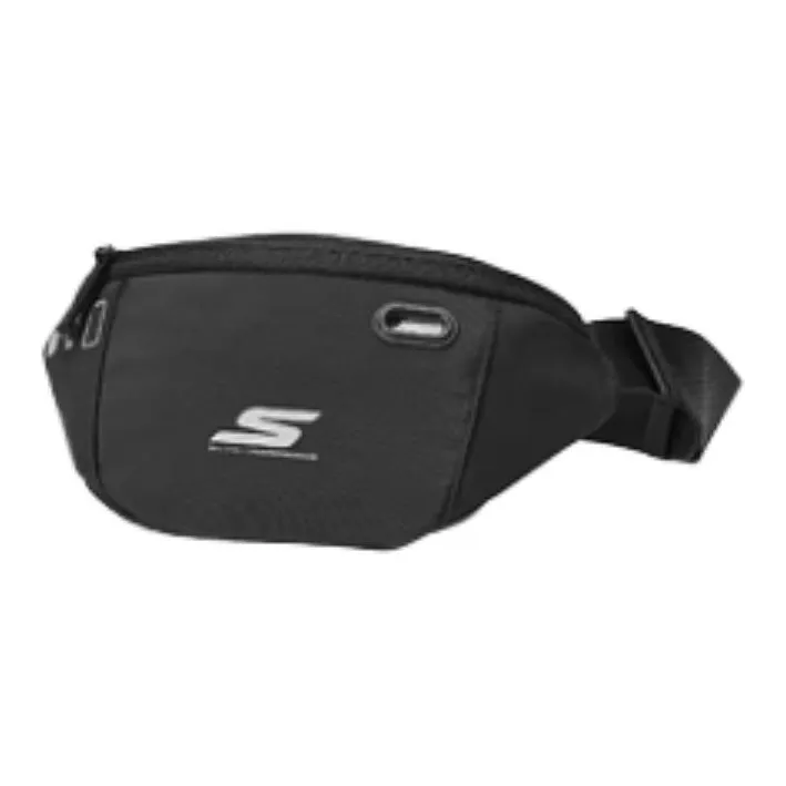 Skechers Fabric Fanny Pack Unisex Carbon Black-2