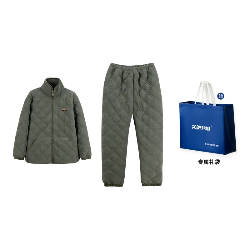 Floating light islands Men Pajama Sets-0