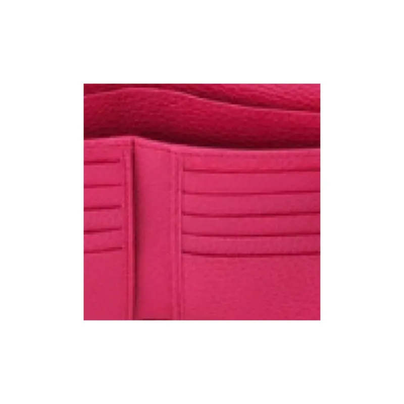 GUCCI Genuine Leather Wallet Women's Rose Red-2