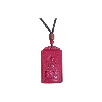 Carp Crystals Reconstructed Cinnabar Jade Necklaces Unisex