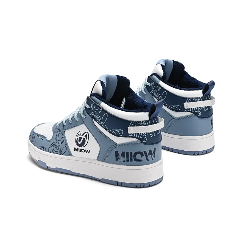 MIIOW Trend Party Series Anti-Slip And Wear-Resistant Height Increasing Coverage High-Top Skateboard Shoes Unisex-25