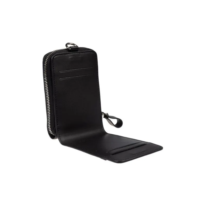Valentino Genuine Leather Wallet Men's Black-2