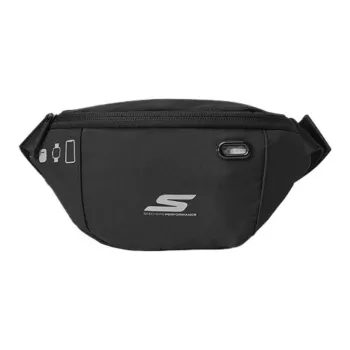 Skechers Fabric Fanny Pack Unisex Carbon Black