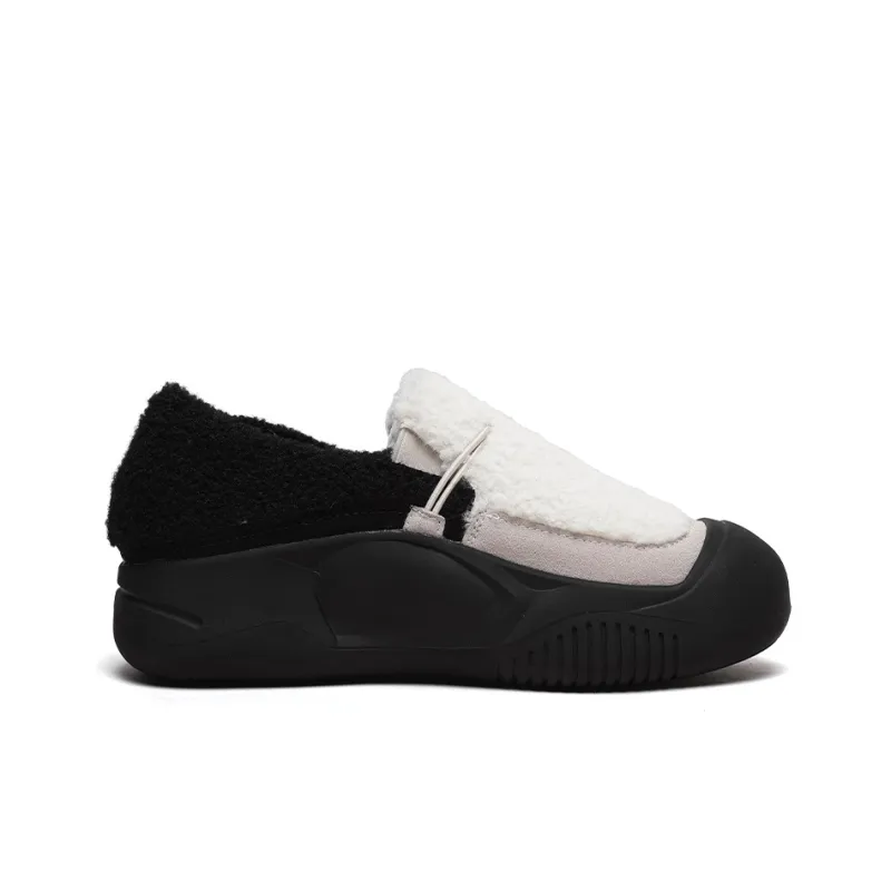 Mulinsen Women's Casual Shoes Women's Low Top Beige Black/Brown Apricot-1