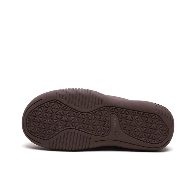 Mulinsen Women's Casual Shoes Women's Low Top Beige Black/Brown Apricot-11