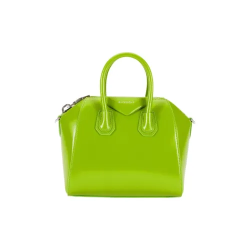GIVENCHY Antigona Calfskin Shoulder Bag Crossbody Bag Handbag Mini Women's Green