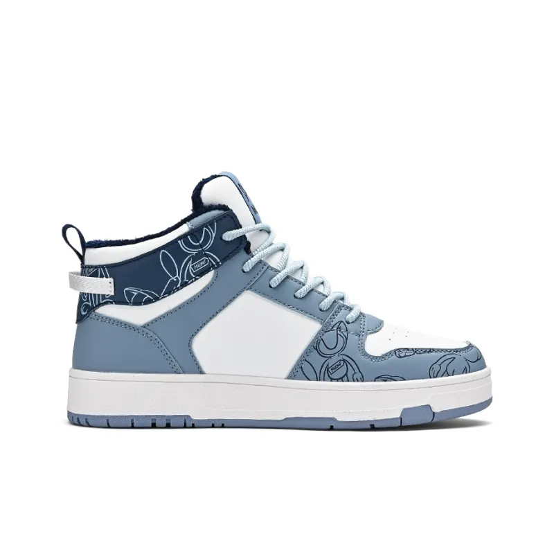 MIIOW Trend Party Series Anti-Slip And Wear-Resistant Height Increasing Coverage High-Top Skateboard Shoes Unisex-23