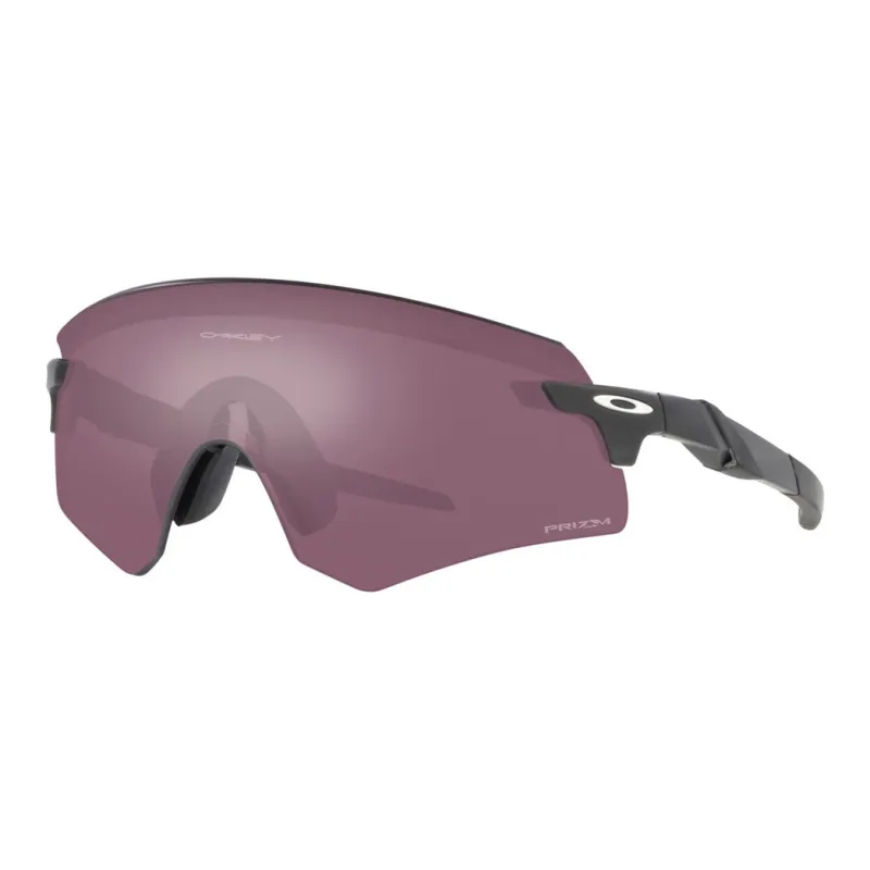 Oakley Carbon Fiber Irregular Shape Sunglasses Men's Black-0