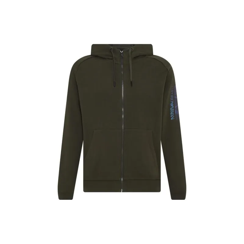 EMPORIO ARMANI EA7 FW23 Casual Sportswear Men's Green-1