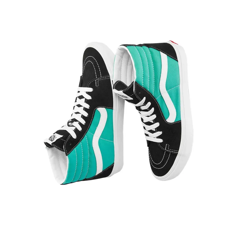 Vans SK8 Hi Green Black-3