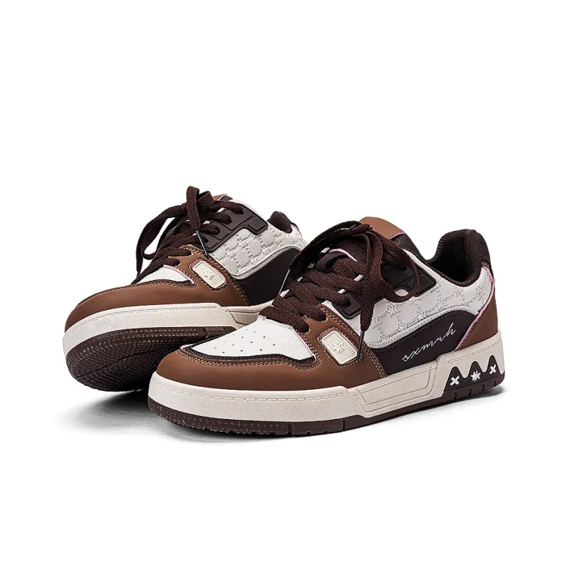 DOUBLE STAR 88 Slip Resistant Cushioning, Abrasion Resistant, Height Increasing Low Top Skateboard Shoes Unisex-12