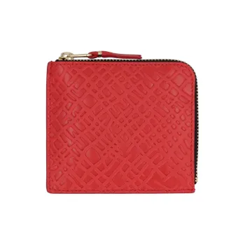 CDG Cow Leather Wallet Regular Men's Red