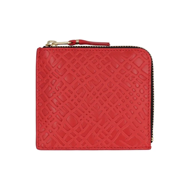 CDG Cow Leather Wallet Regular Men's Red-0