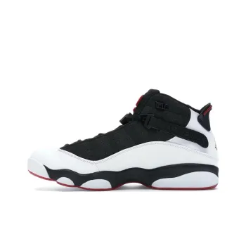 JORDAN 6 Rings Black White Gym Red
