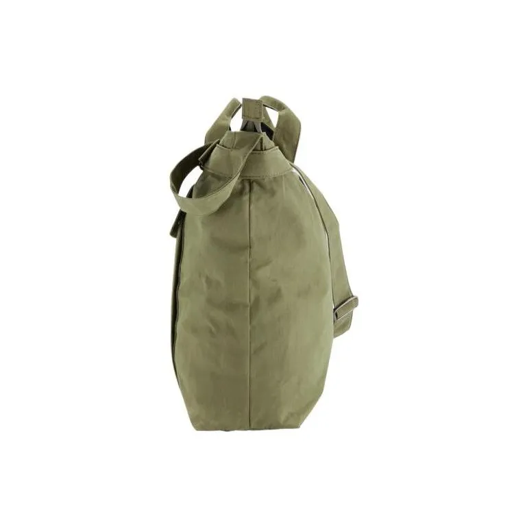 KOLON SPORT Polyamide One Shoulder Handbag, Crossbody Bag Regular Unisex Army Green-1