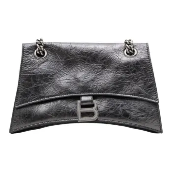 Balenciaga CRUSH Cow Leather Crossbody Bag, Shoulder Bag Women's