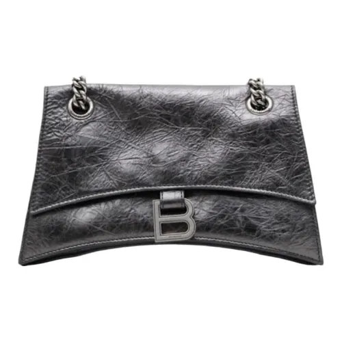 Balenciaga CRUSH Cow Leather Crossbody Bag, Shoulder Bag Women's