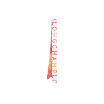 LONGCHAMP Silk Scarves Women's White