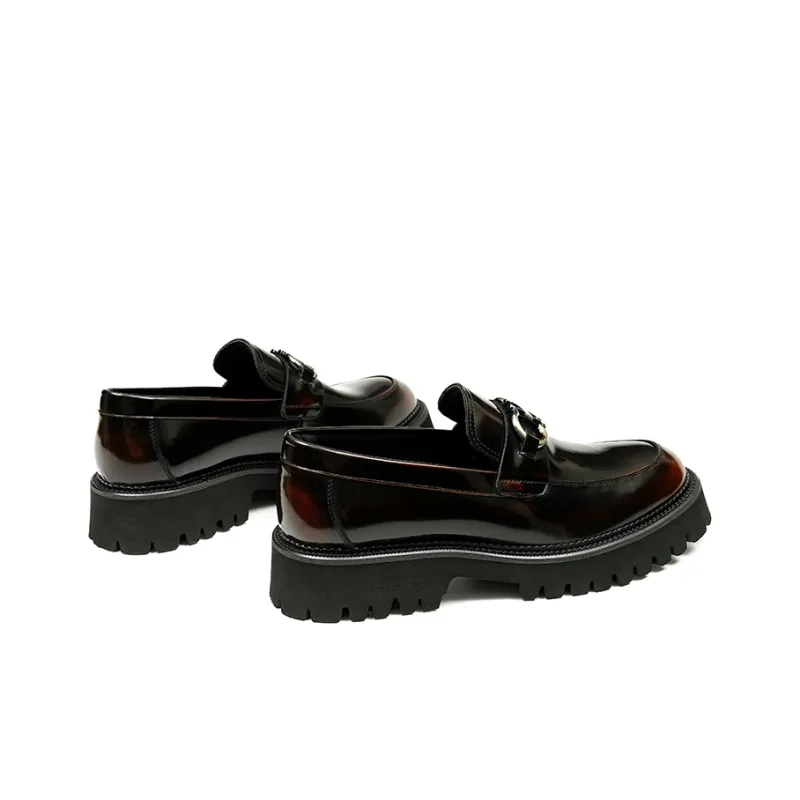 ASTON M.JAZZ Loafers Men Low Top Black/Brown-10
