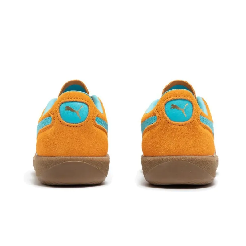 Puma Palermo Dark Cheddar Bright Aqua-4