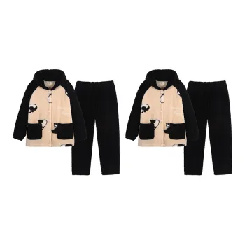 Sha Qian Pajama Set Winter Unisex