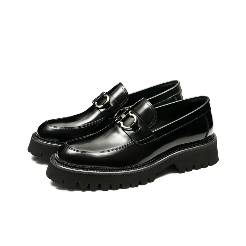ASTON M.JAZZ Loafers Men Low Top Black/Brown-1