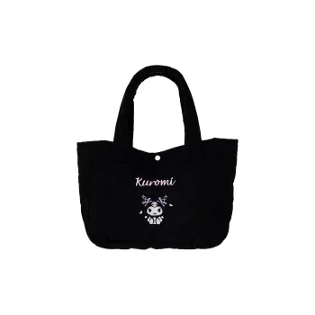 Sanrio Polyester Tote Bag Shopping Bag Handheld Handbag Medium Size Women's Beige