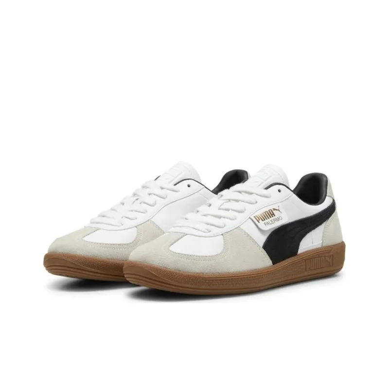 PUMA Palermo Leather White Vapor Grey Gum-3