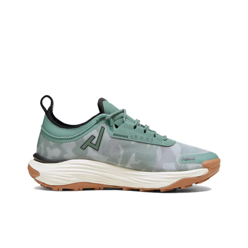 PUMA Voyage Nitro 3 Trail Running Shoes 'Grey Green Black'-1