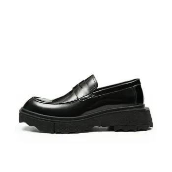 ASTON M.JAZZ Loafers Men Low Top Black/Coffee