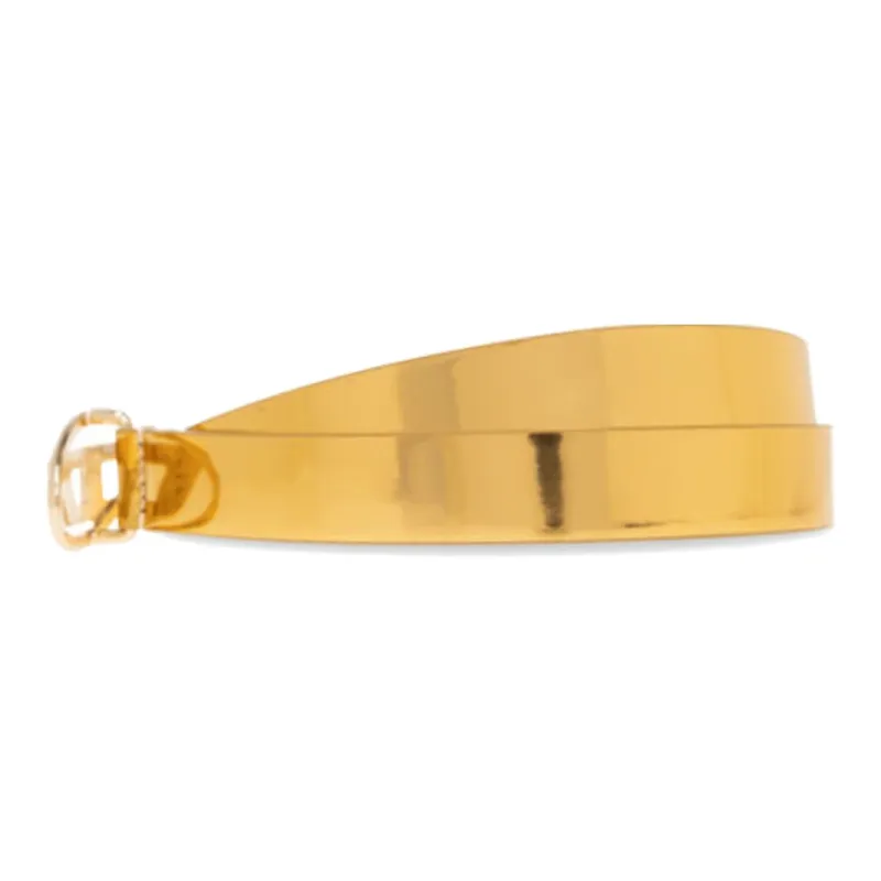 DIESEL Oval D Logo B 1Dr Buckle Belt-1