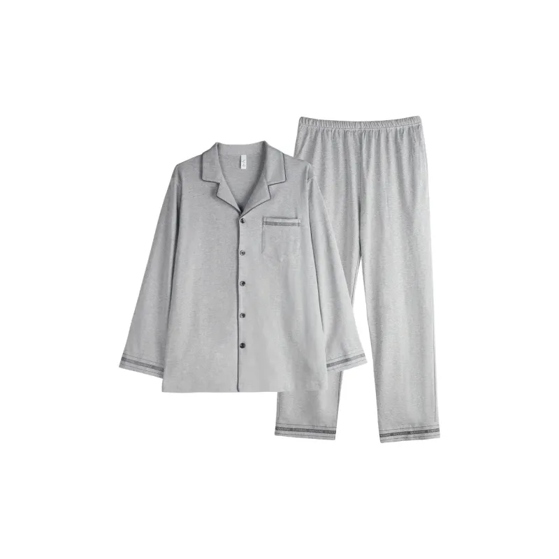 Xuan Liang Pajama Set For Spring And Autumn Men's-5