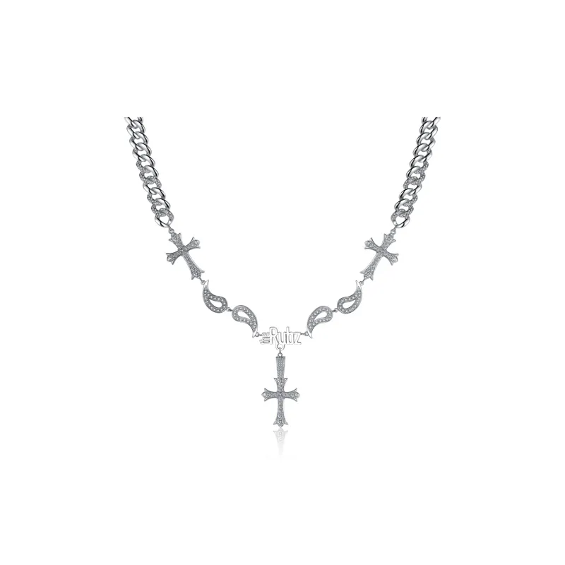TheRubz Alloy Cuban Necklace Unisex-0