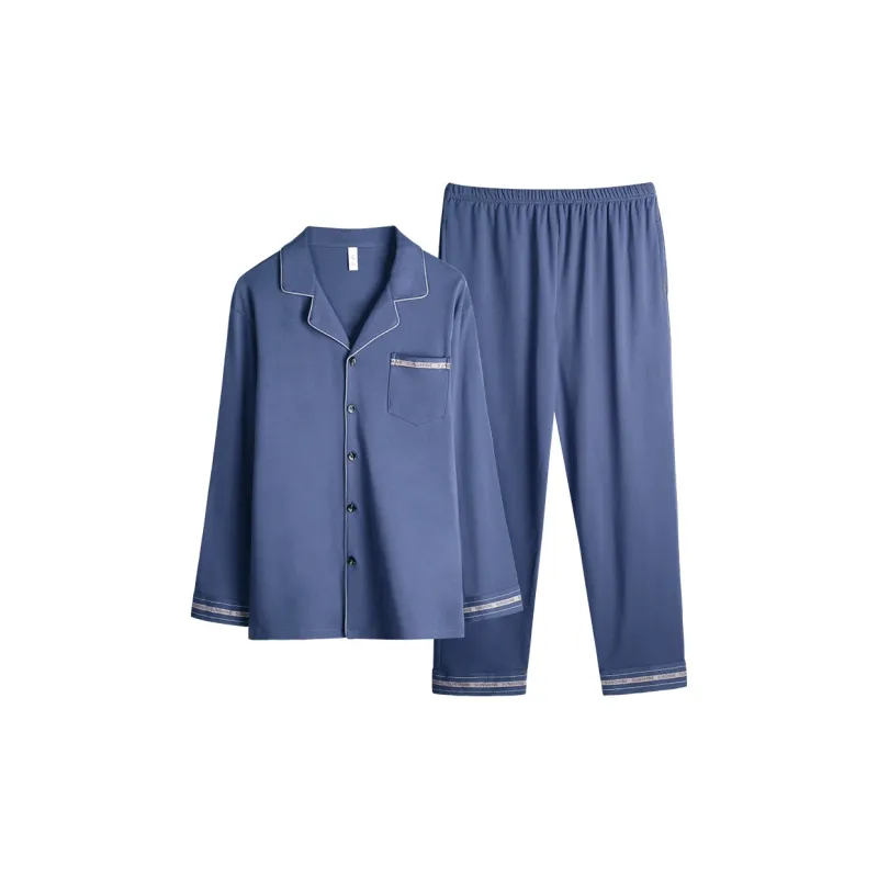 Xuan Liang Pajama Set For Spring And Autumn Men's-8