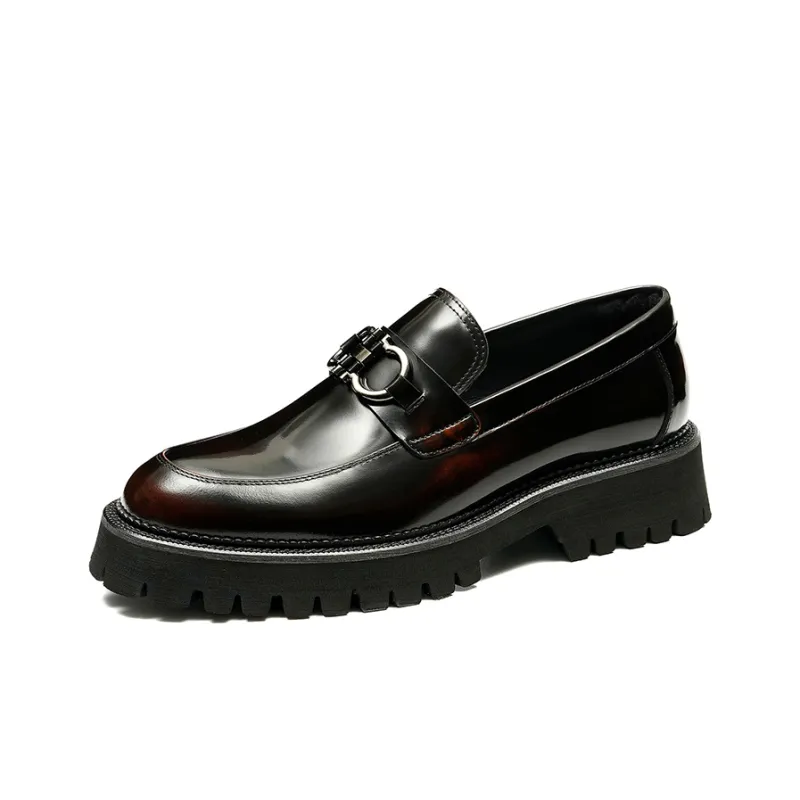 ASTON M.JAZZ Loafers Men Low Top Black/Brown-8