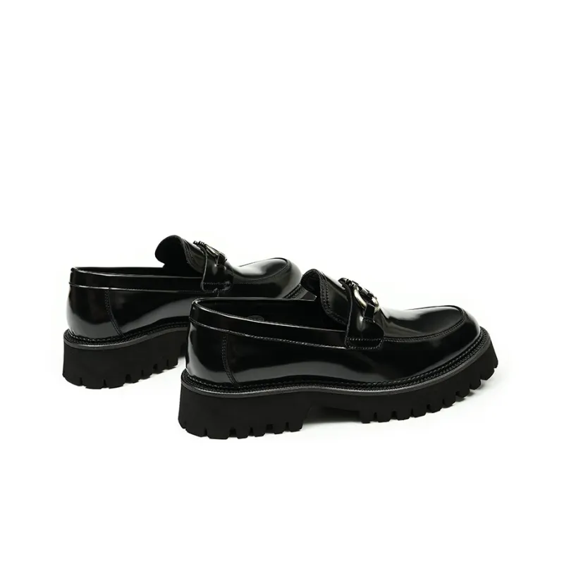 ASTON M.JAZZ Loafers Men Low Top Black/Brown-4
