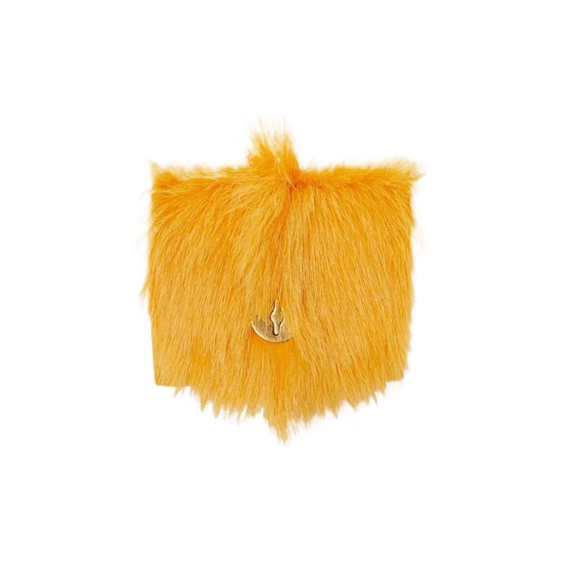 Burberry Calfskin Wallet Women's Touch Me Not Yellow-0