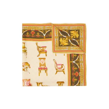 GUCCI Silk Scarves Women's Yellow