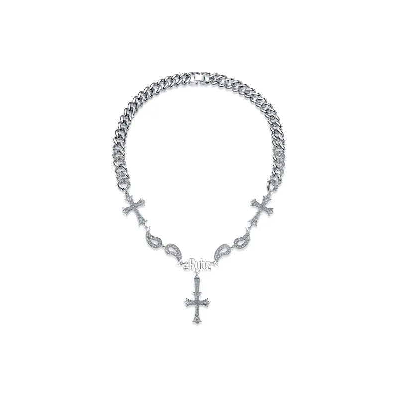 TheRubz Alloy Cuban Necklace Unisex-1