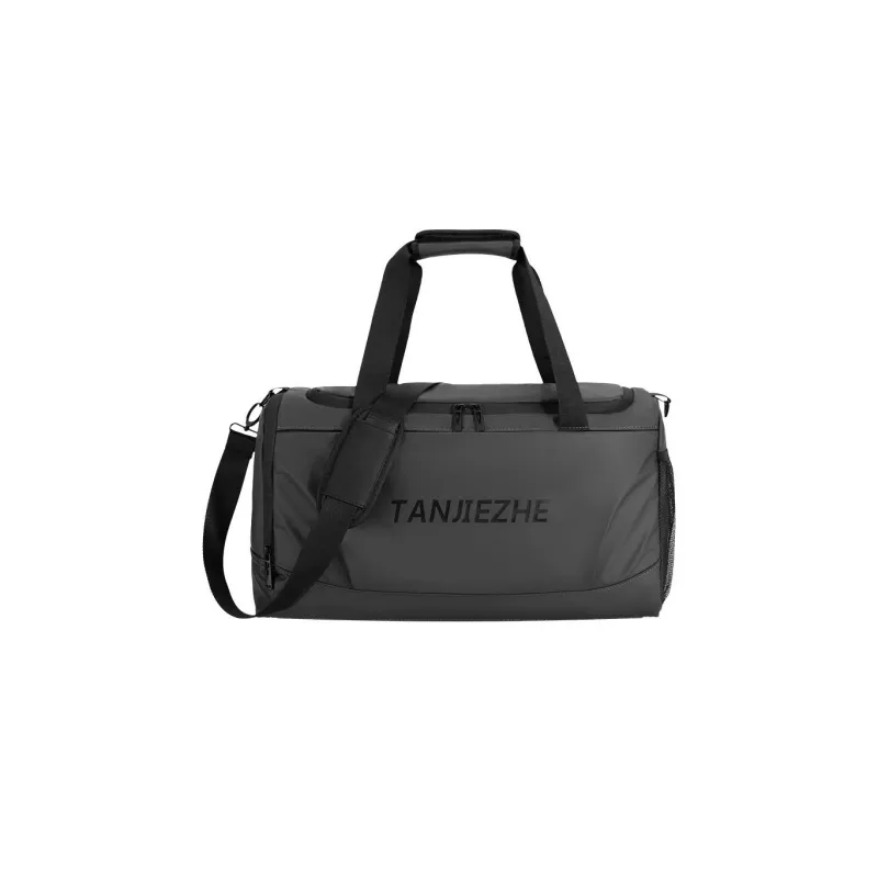 Explorers Membrana Dermalis Fitness Travel Bag Regular Men's Black/Gray-3