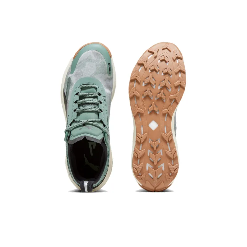 PUMA Voyage Nitro 3 Trail Running Shoes 'Grey Green Black'-3