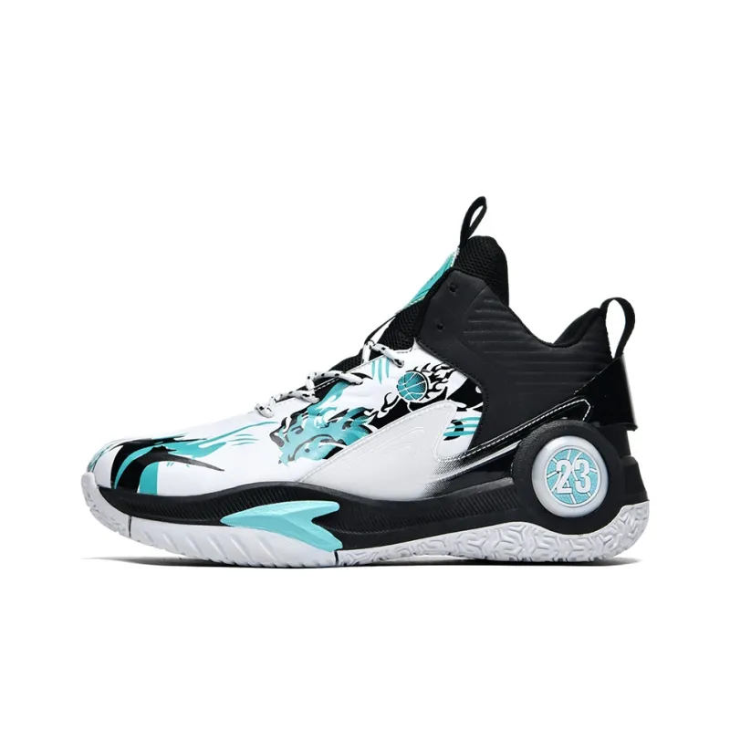 BANGNEY Cushioned Wear Resistant Waterproof And Breathable Mid Top Basketball Shoes Unisex-10