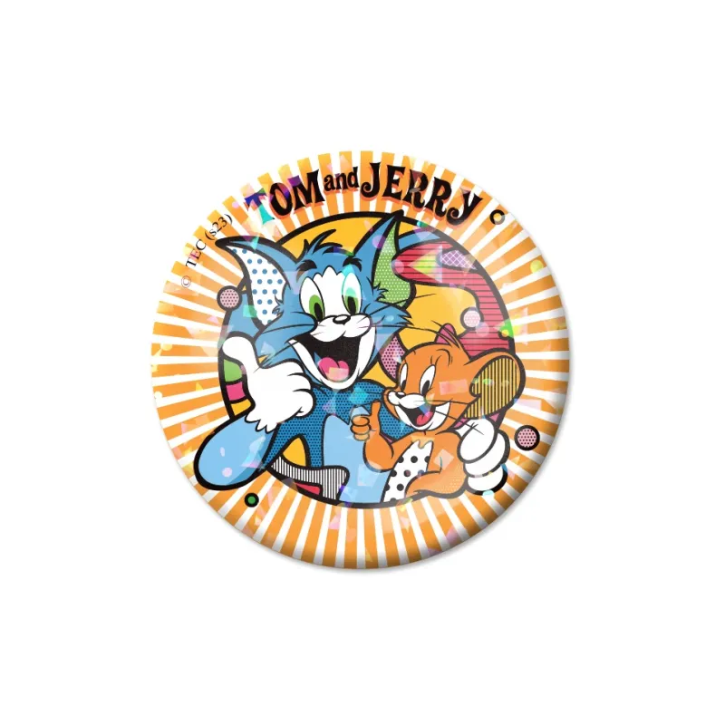 OTRAINBOW Tom And Jerry Characters Tom And Jerry Double Flash Reflective Embossed Badges-2