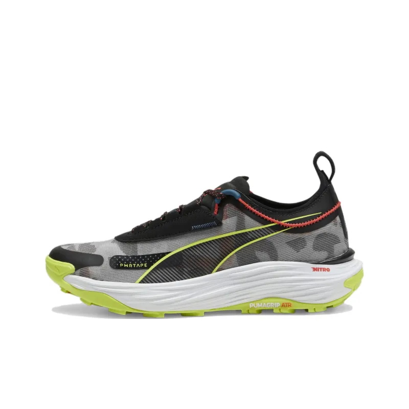 PUMA Voyage Nitro 3 Trail Running Shoes 'Grey Black Green'-0