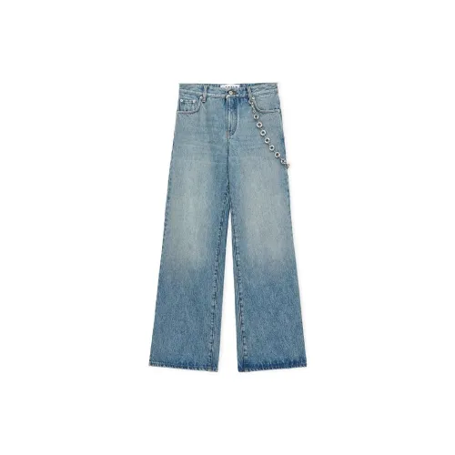 LOEWE Jeans Women's Washable Denim Blue