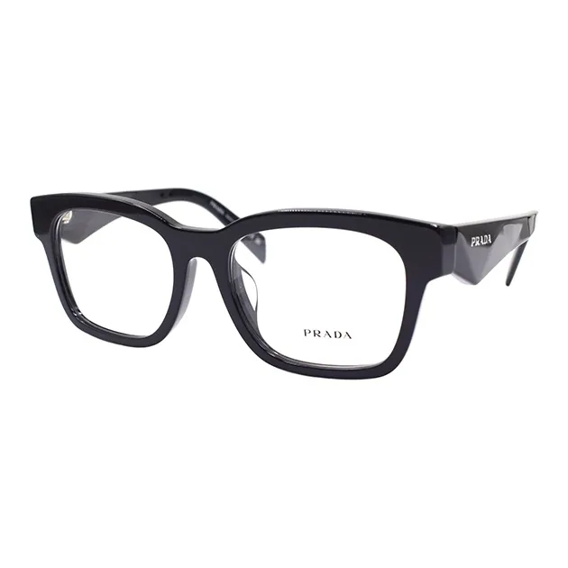 PRADA Plate Frame Square Eyeglass Frames Men's-0