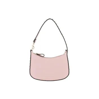 Valentino Rockstud Grained Calfskin Hobo Bag Handbag Shoulder Bag Women's Pink