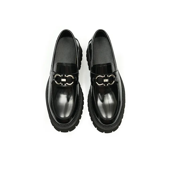 ASTON M.JAZZ Loafers Men Low Top Black/Brown-3
